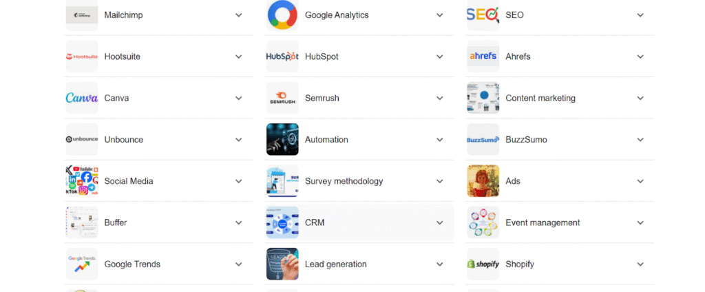 Marketing Tools
