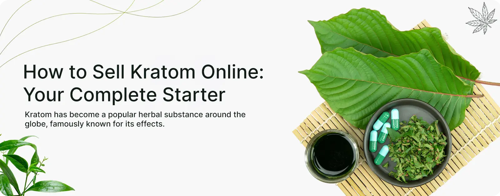 How to Sell Kratom Online