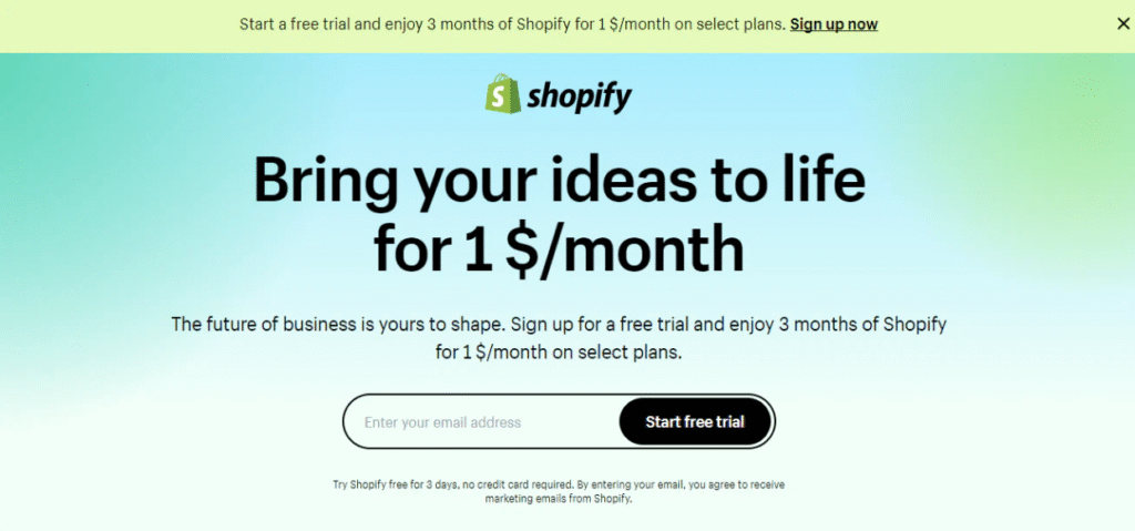 Shopify Account