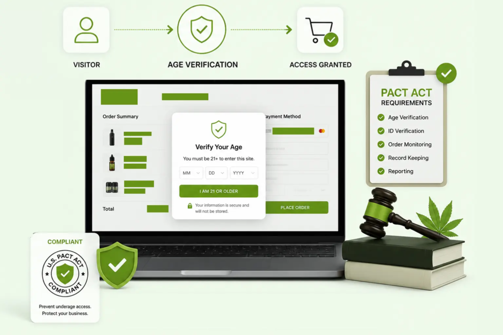 Age Verification & PACT Act Compliance Setup