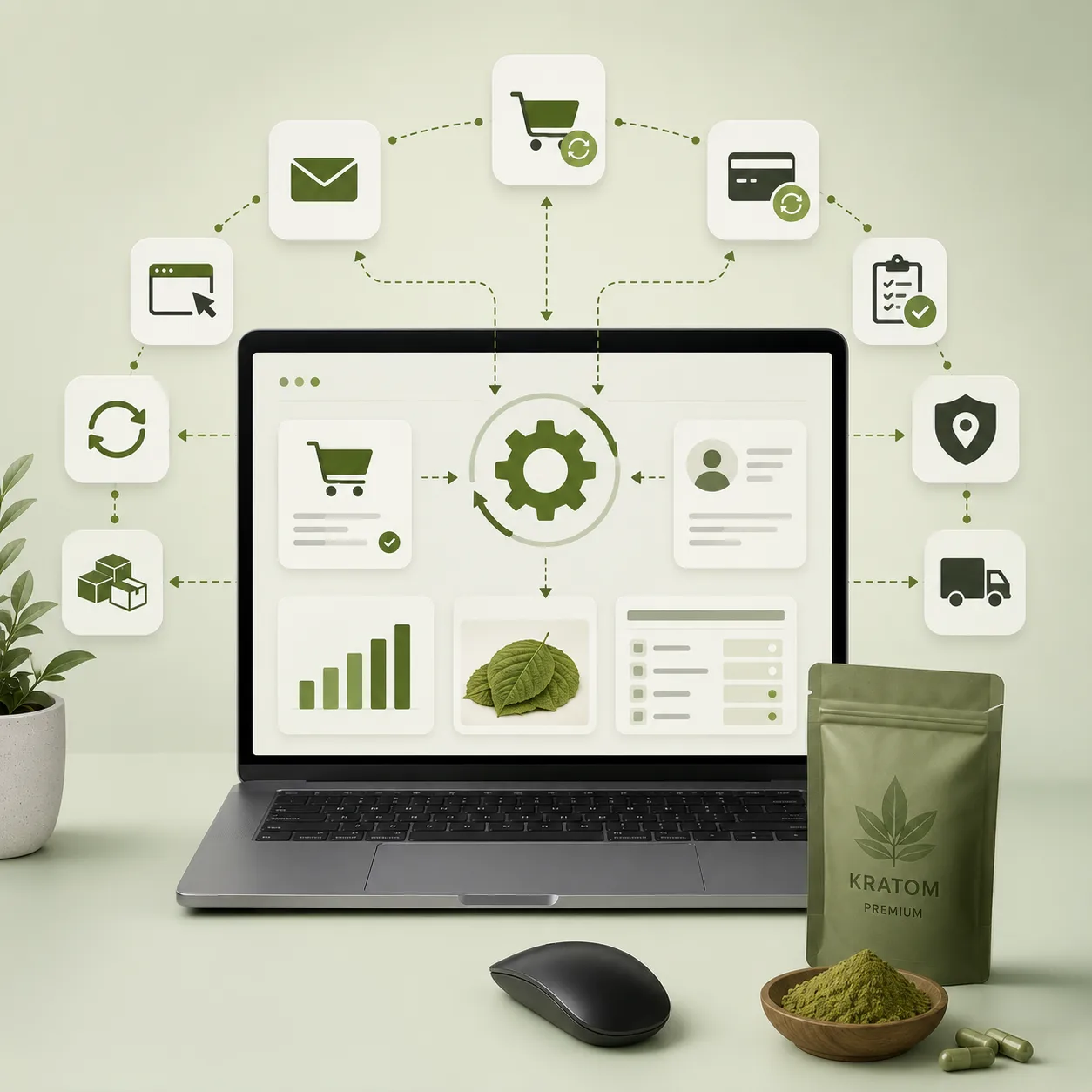 Automation for Kratom Brands