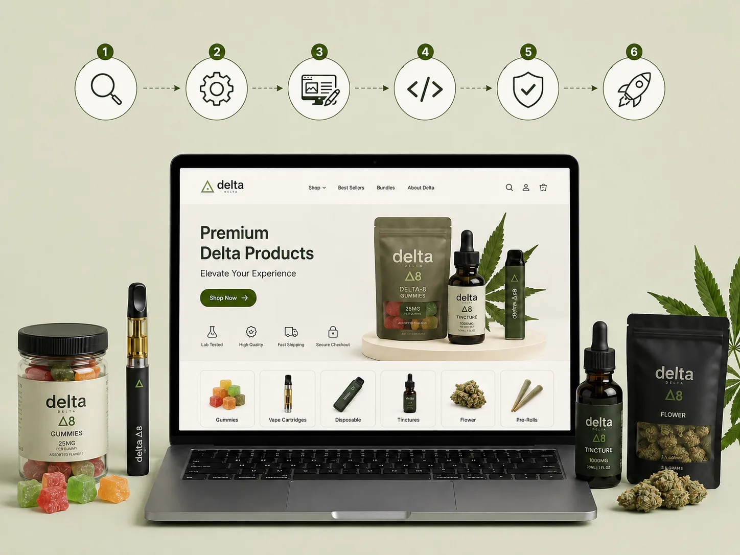 Our Complete Process for Delta WooCommerce Store Development