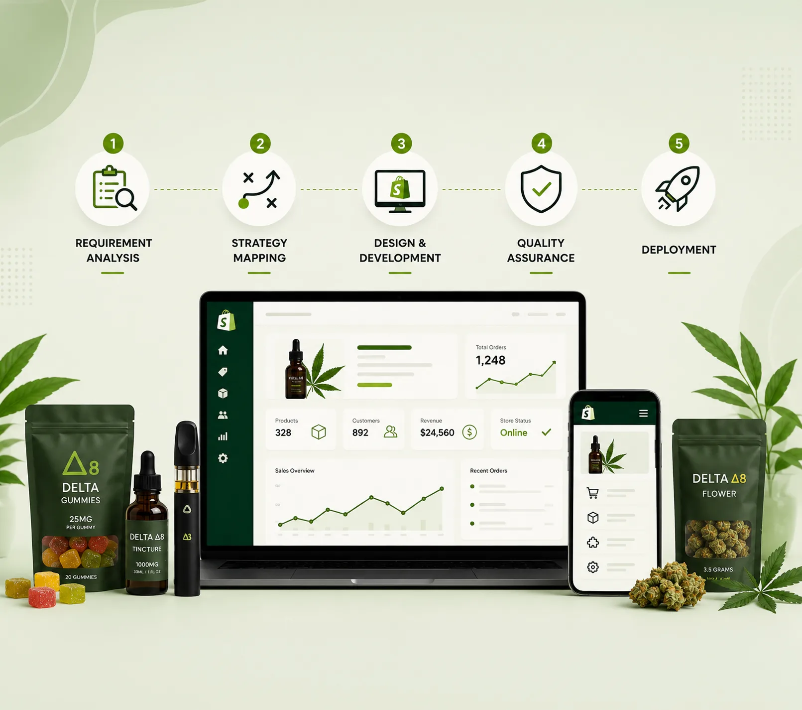 Our Roadmap to the Delta Shopify Store Development