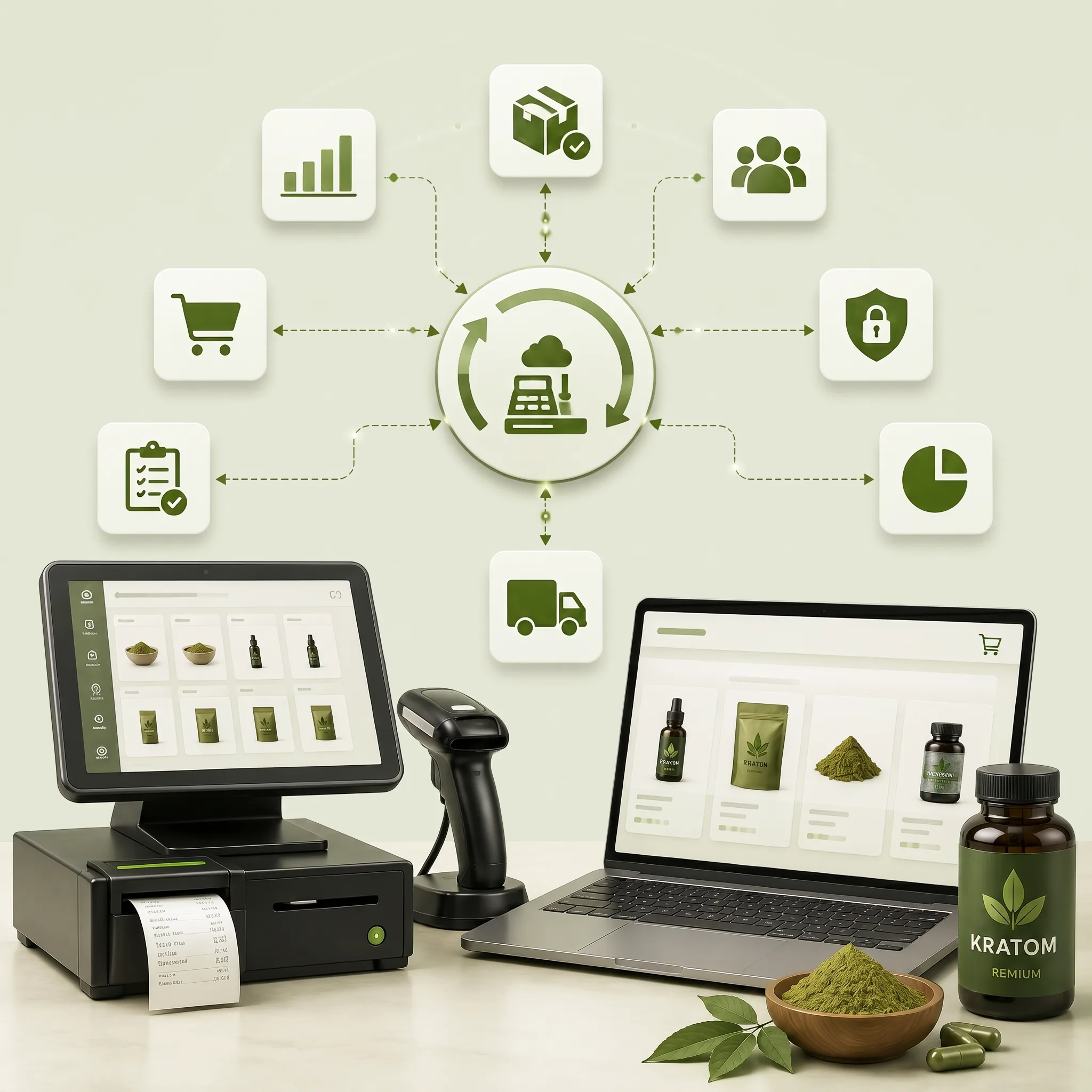 POS Integration for Kratom Retailers