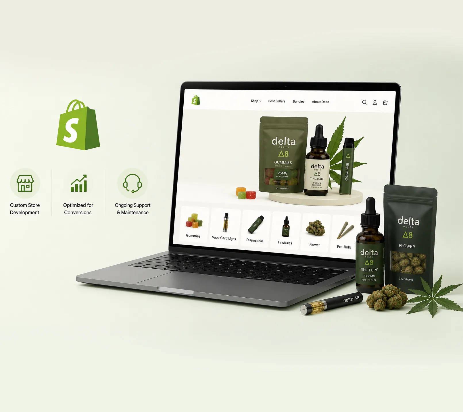 Turn Audience into Customers with Delta Shopify Development Services