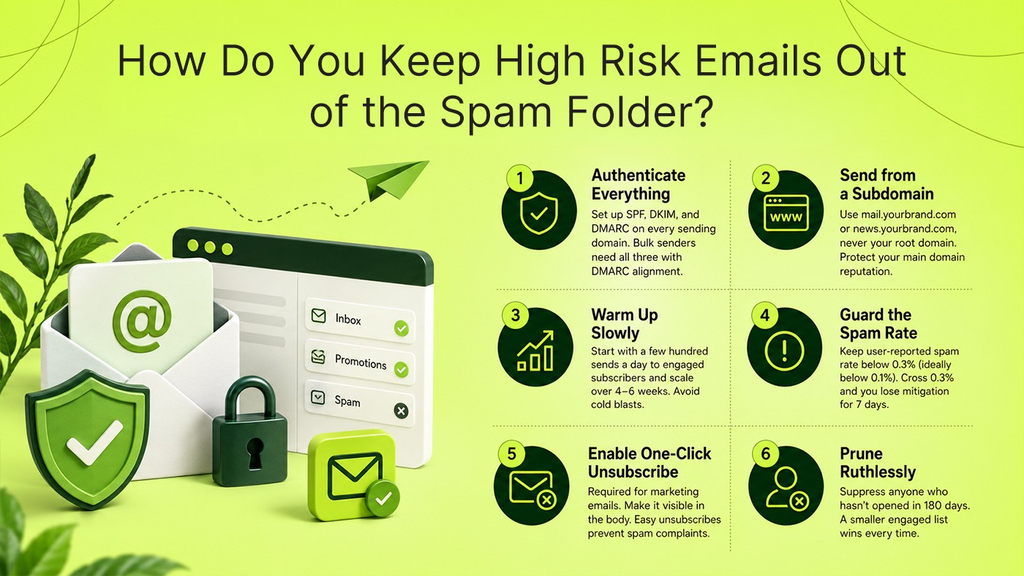 How Do You Keep High Risk Emails Out of the Spam Folder?