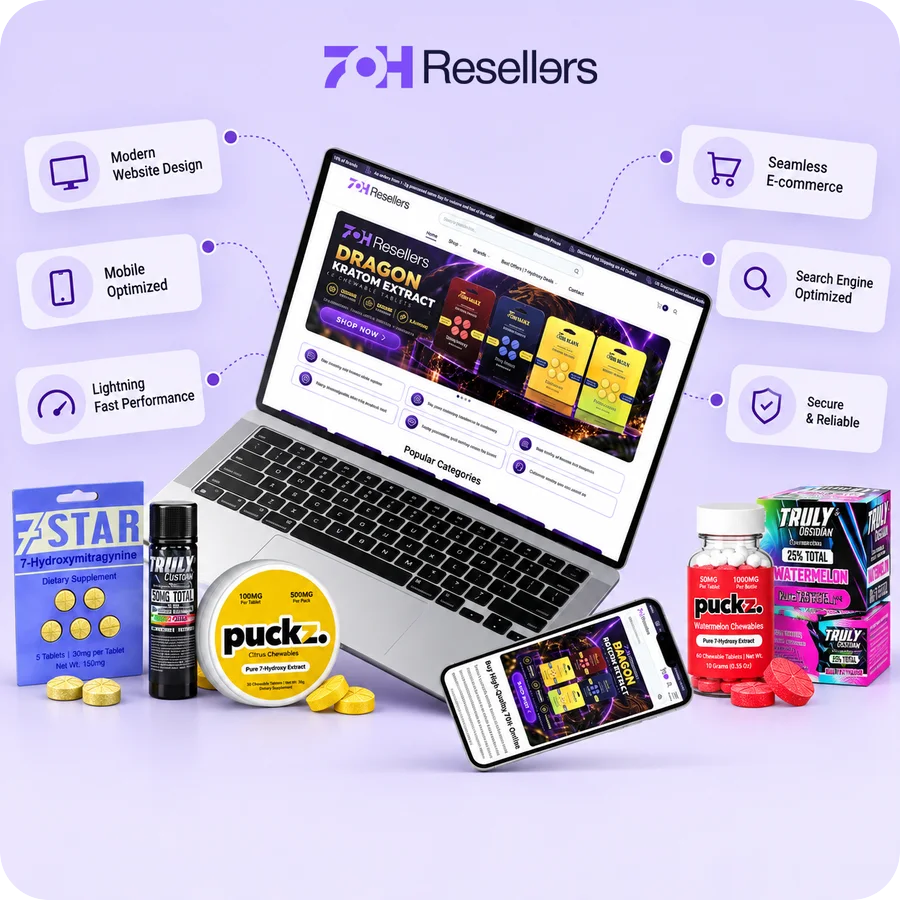 7OH Resellers portfolio mockup
