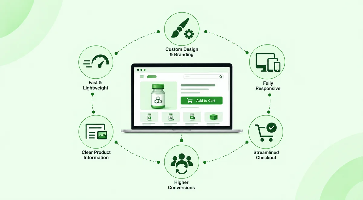 Custom Theme and Conversion Design