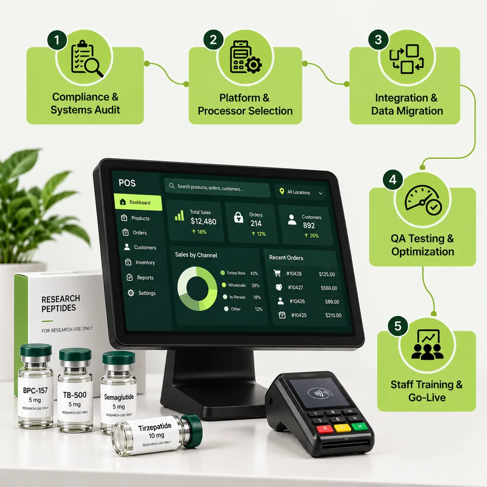 How We Integrate Your Research Peptide POS