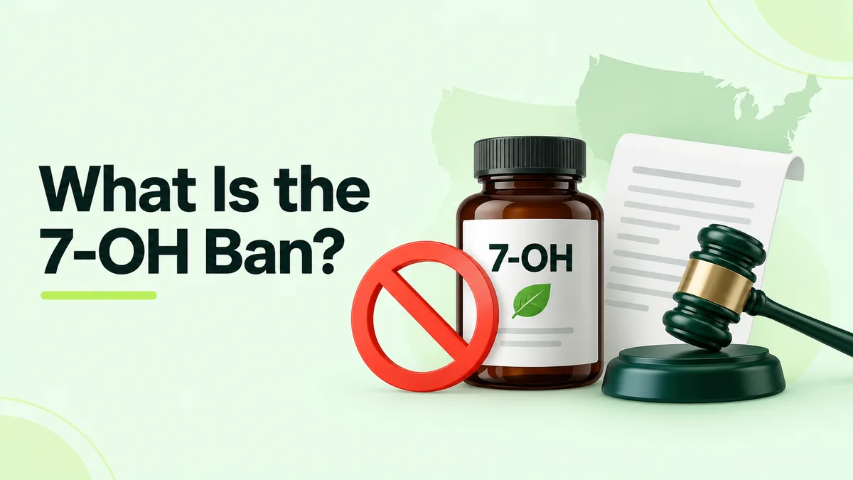 What is the 7-OH ban explained for kratom sellers